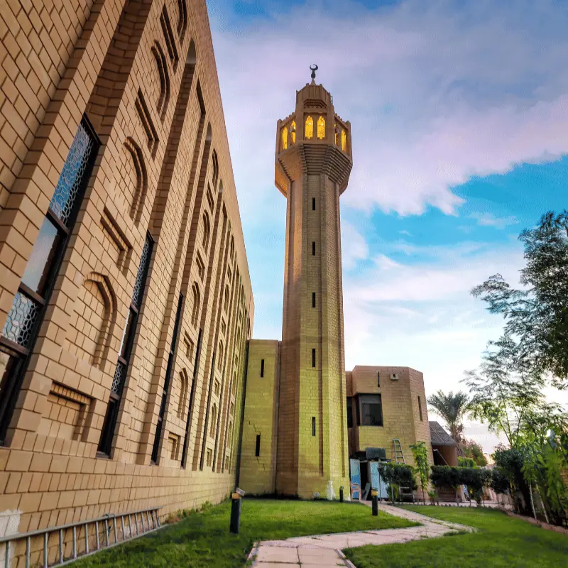 Saudi mosque in Dammam Saudi Arabia